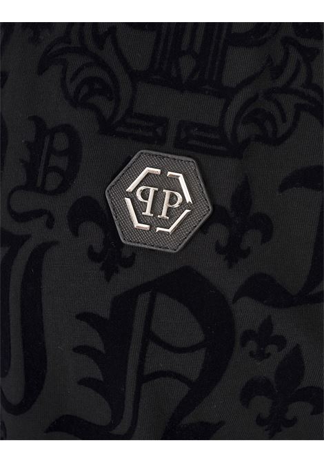 T-Shirt Round Neck SS Gothic Plein Nera PHILIPP PLEIN | PAECMTK7884PJY002N02
